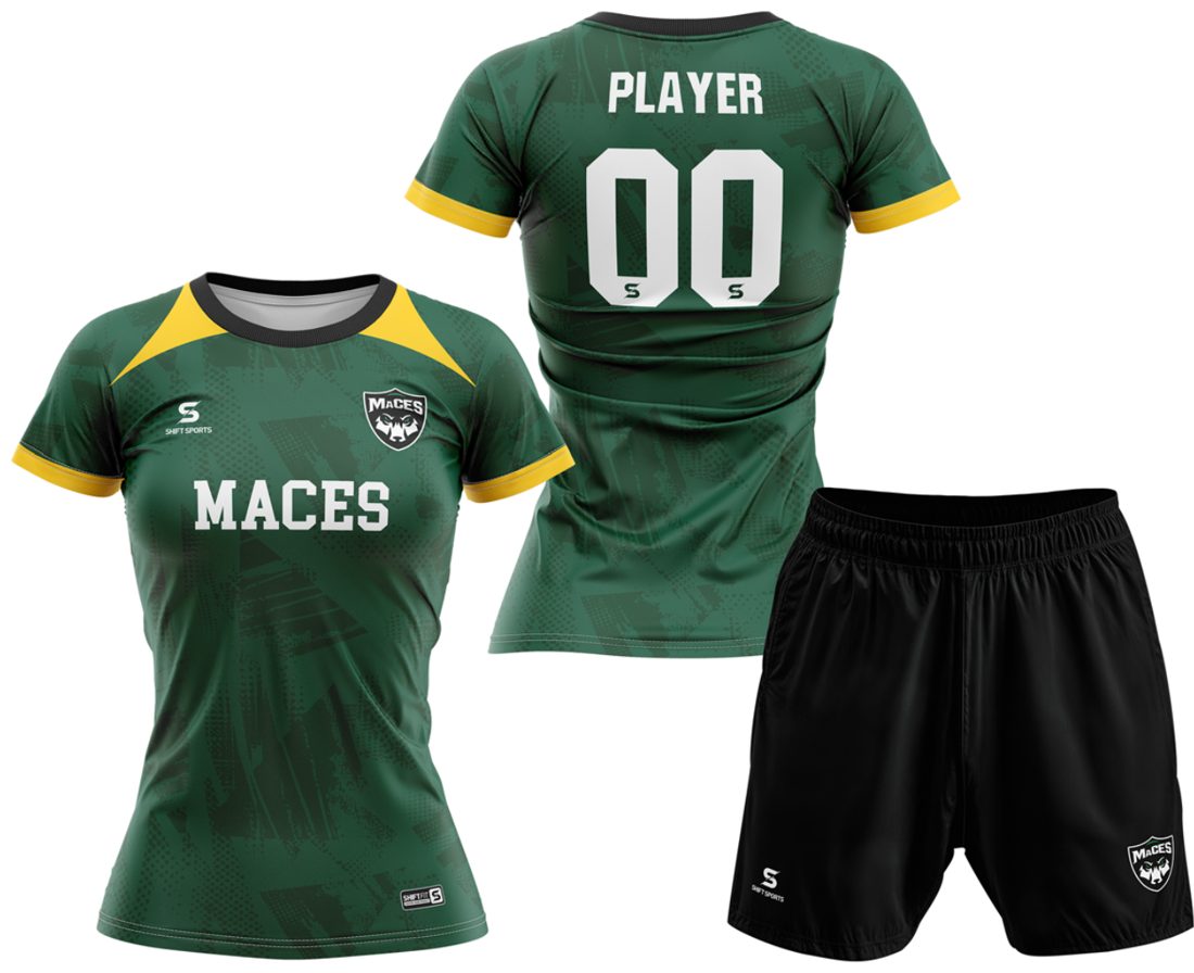Custom flag football uniform design