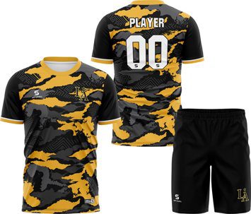 Custom soccer uniform design