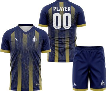 Custom soccer uniform design