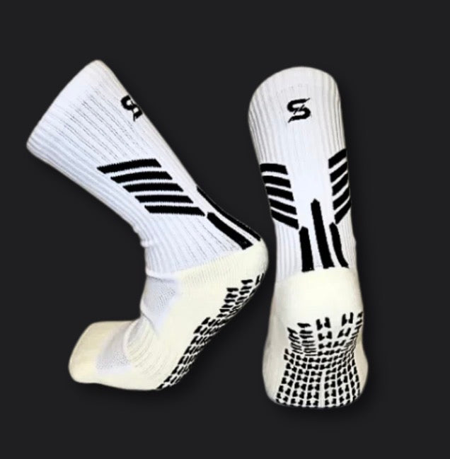 CARBA FC Grip Socks (White)