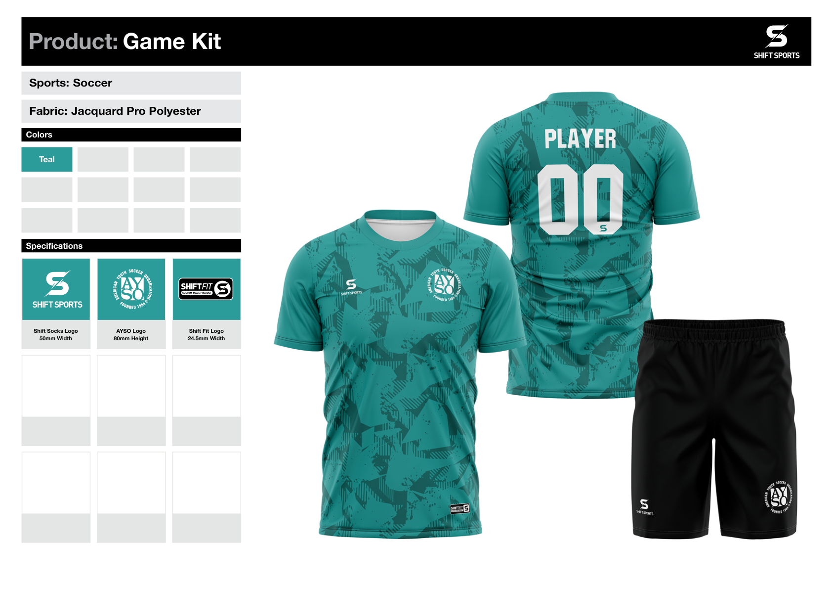 AYSO 31 — U16 Boys Team 3 — Game Kit