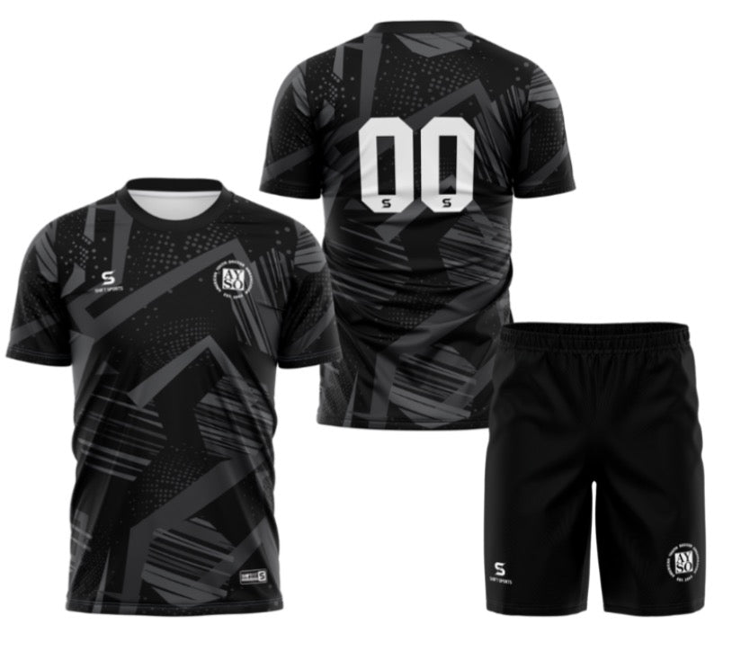 AYSO 31 — U12 Boys Team 6 — Black — Game Kit