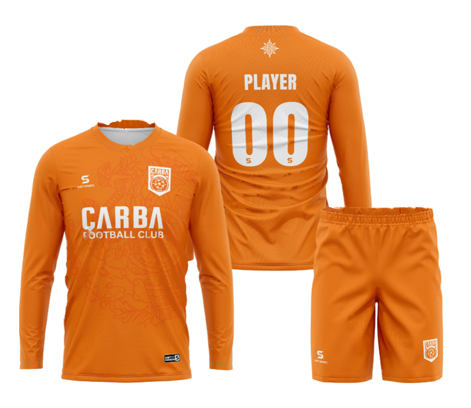 CARBA FC Goalkeeper  Kit (Orange)