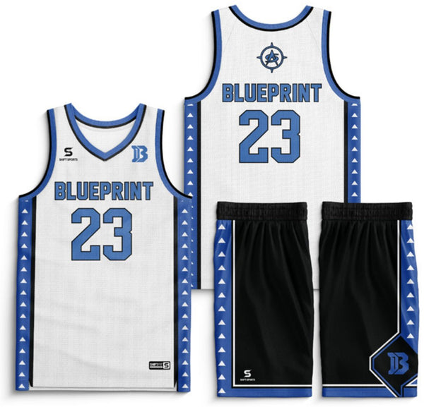 Blueprint Basketball kit design