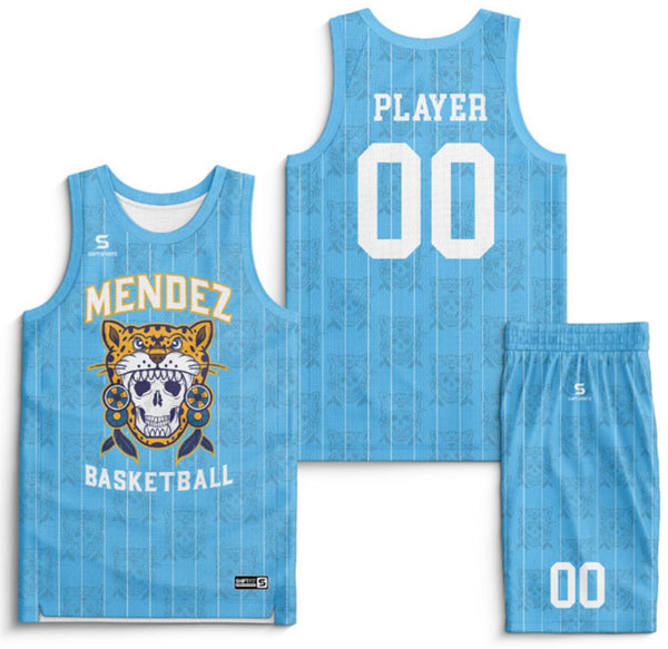 Mendez HS Basketball kit design