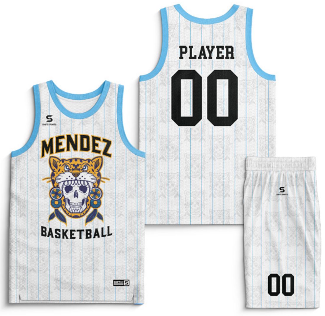 Custom basketball uniform design