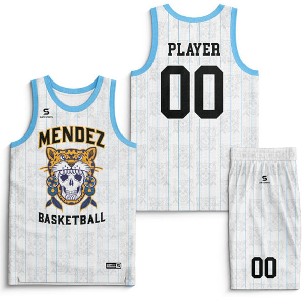 Mendez HS Basketball kit design