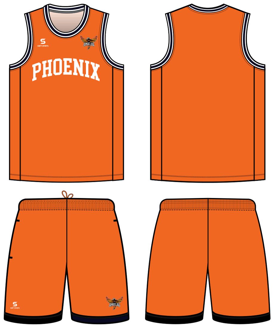 Custom basketball uniform design