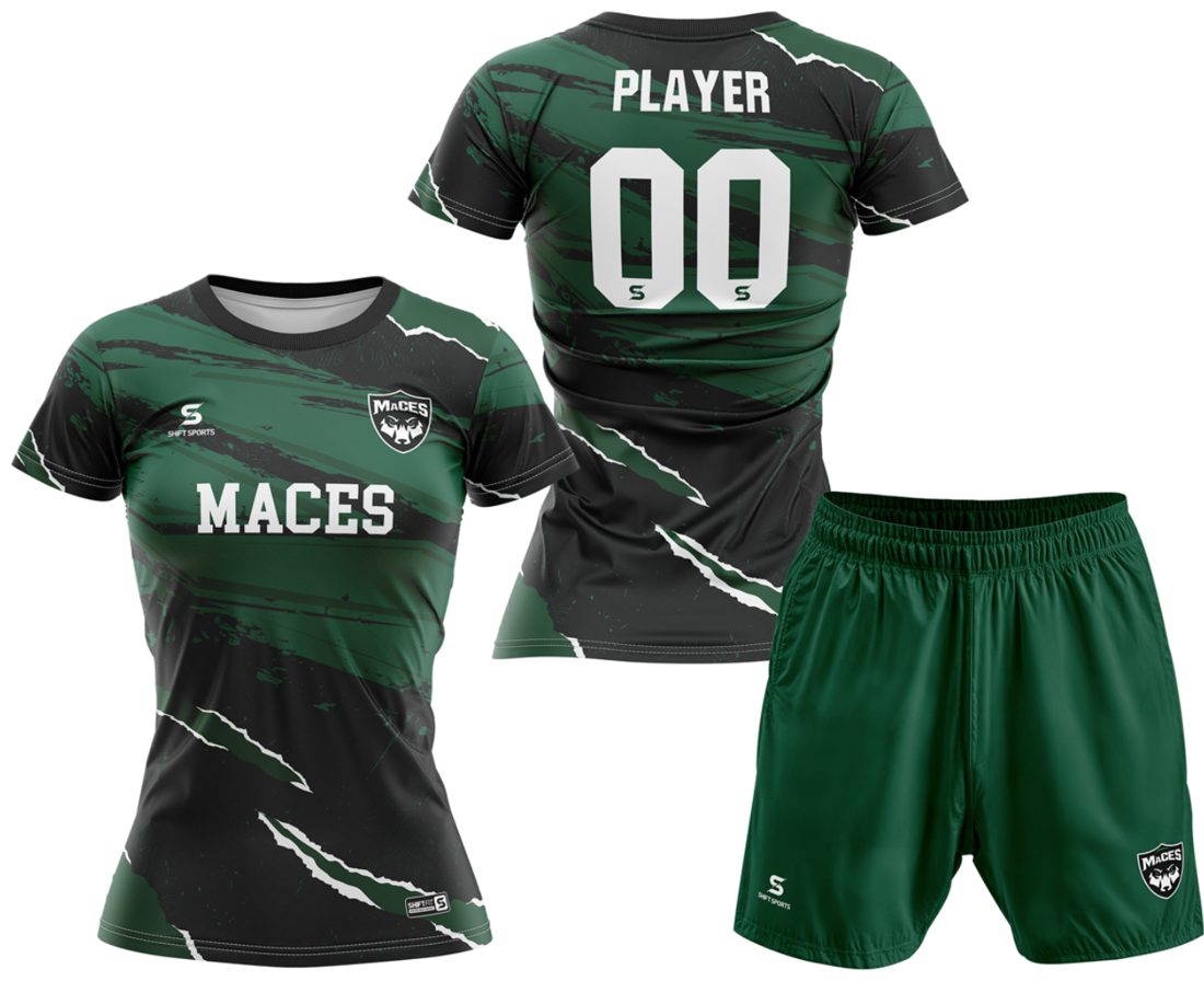 Custom flag football uniform design