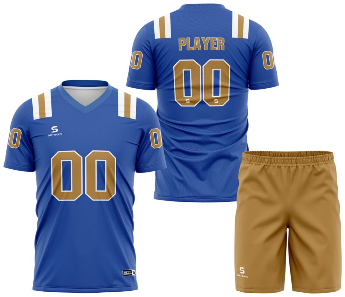 Flag football uniform design for an Inland Empire program