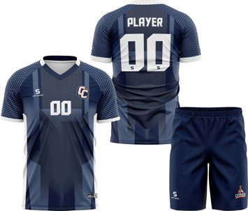 Custom soccer uniform design
